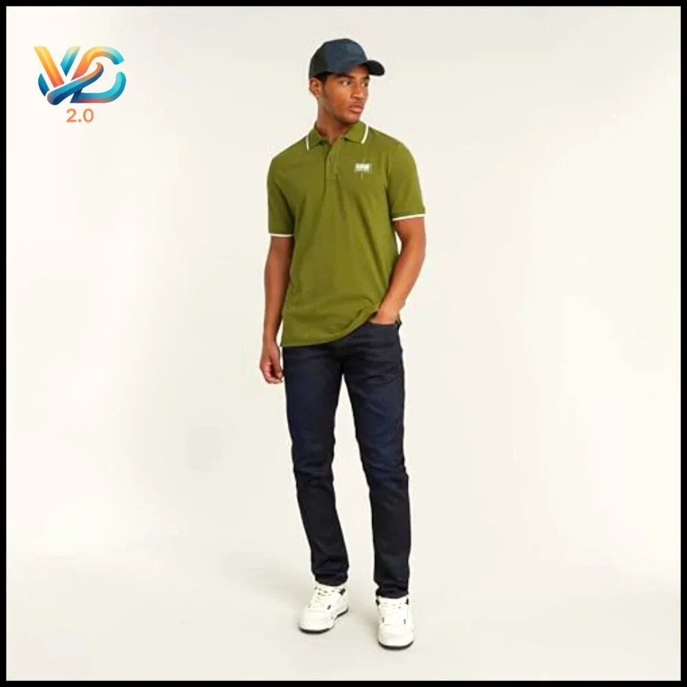 Slim Fit 5-Pocket Jeans with Stretch, Sustainable Cotton Blend‎